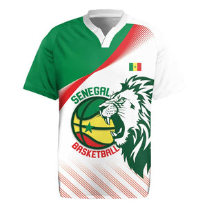 Afro Basketball Custom Senegal Rugby Jersey Come On Lions - African Pride