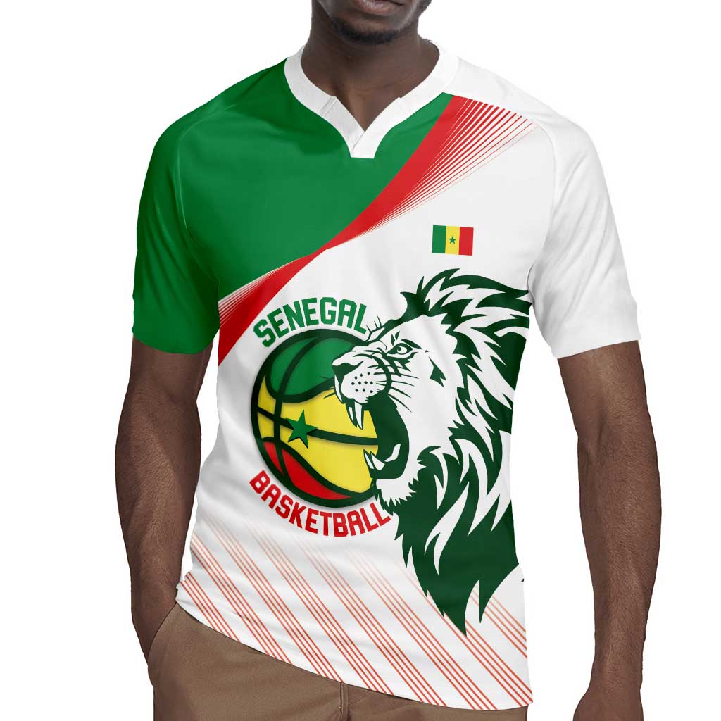 Afro Basketball Custom Senegal Rugby Jersey Come On Lions - African Pride