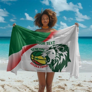 Afro Basketball Custom Senegal Sarong Come On Lions - African Pride