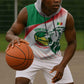 Afro Basketball Custom Senegal Sleeveless Hoodie Come On Lions - African Pride