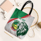Senegal Basketball Custom Tote Bag Come On Lions