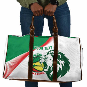Senegal Basketball Custom Travel Bag Come On Lions