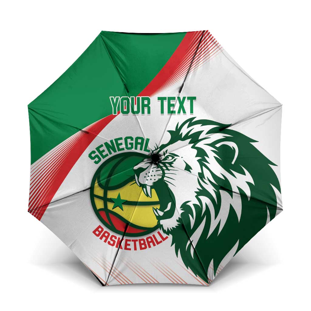 Senegal Basketball Custom Umbrella Come On Lions
