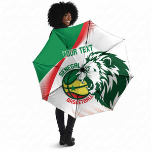 Senegal Basketball Custom Umbrella Come On Lions