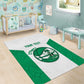 Afro Basketball Custom Nigeria Area Rug Come On Tigers - African Pride