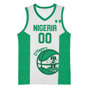 Afro Basketball Custom Nigeria Basketball Jersey Come On Tigers - African Pride