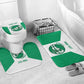 Nigeria Basketball Custom Bathroom Set Come On Tigers