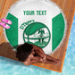 Afro Basketball Custom Nigeria Beach Blanket Come On Tigers - African Pride
