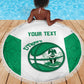 Afro Basketball Custom Nigeria Beach Blanket Come On Tigers - African Pride