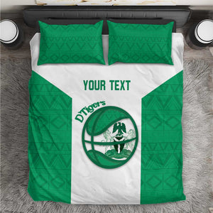 Afro Basketball Custom Nigeria Bedding Set Come On Tigers - African Pride