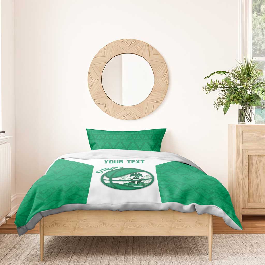 Afro Basketball Custom Nigeria Bedding Set Come On Tigers - African Pride