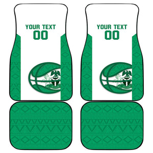 Afro Basketball Custom Nigeria Car Mats Come On Tigers - African Pride