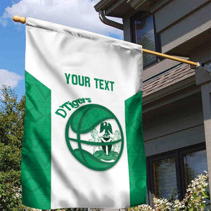 Afro Basketball Custom Nigeria Garden Flag Come On Tigers - African Pride