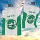 Afro Basketball Custom Nigeria Garden Flag Come On Tigers - African Pride