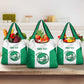 Afro Basketball Custom Nigeria Grocery Bag Come On Tigers - African Pride