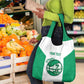 Afro Basketball Custom Nigeria Grocery Bag Come On Tigers - African Pride