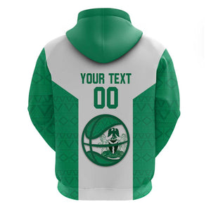 Afro Basketball Custom Nigeria Hoodie Come On Tigers - African Pride