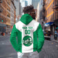 Afro Basketball Custom Nigeria Hoodie Come On Tigers - African Pride