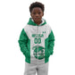 Afro Basketball Custom Nigeria Kid Hoodie Come On Tigers - African Pride