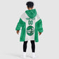 Afro Basketball Custom Nigeria Kid Wearable Blanket Hoodie Come On Tigers - African Pride