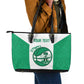 Afro Basketball Custom Nigeria Leather Tote Bag Come On Tigers - African Pride