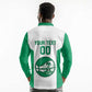Afro Basketball Custom Nigeria Long Sleeve Polo Shirt Come On Tigers - African Pride