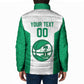 Nigeria Basketball Custom Padded Jacket Come On Tigers