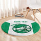 Afro Basketball Custom Nigeria Round Carpet Come On Tigers - African Pride