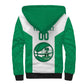 Afro Basketball Custom Nigeria Sherpa Hoodie Come On Tigers - African Pride