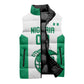 Nigeria Basketball Custom Sleeveless Puffer Jacket Come On Tigers
