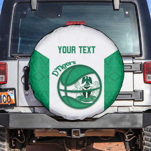 Afro Basketball Custom Nigeria Spare Tire Cover Come On Tigers - African Pride