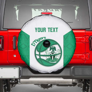 Afro Basketball Custom Nigeria Spare Tire Cover Come On Tigers - African Pride