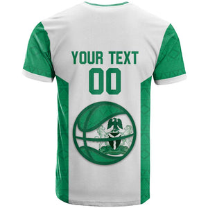 Afro Basketball Custom Nigeria T shirt Come On Tigers - African Pride
