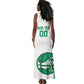 Afro Basketball Custom Nigeria Tank Maxi Dress Come On Tigers - African Pride