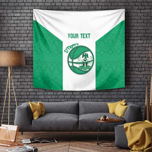 Afro Basketball Custom Nigeria Tapestry Come On Tigers - African Pride