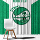 Afro Basketball Custom Nigeria Window Curtain Come On Tigers - African Pride