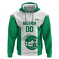 Afro Basketball Custom Nigeria Zip Hoodie Come On Tigers - African Pride