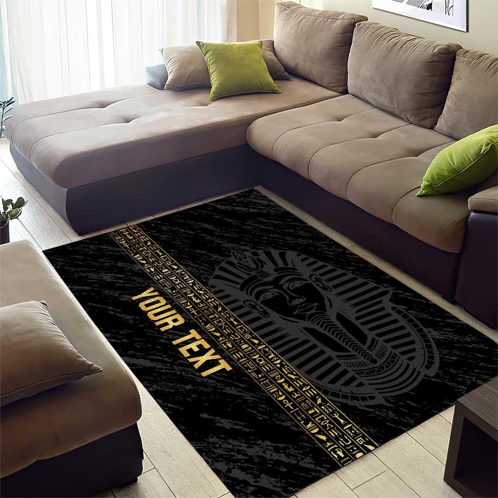 Afro Basketball Custom Egypt Area Rug Come On Pharaohs - African Pride
