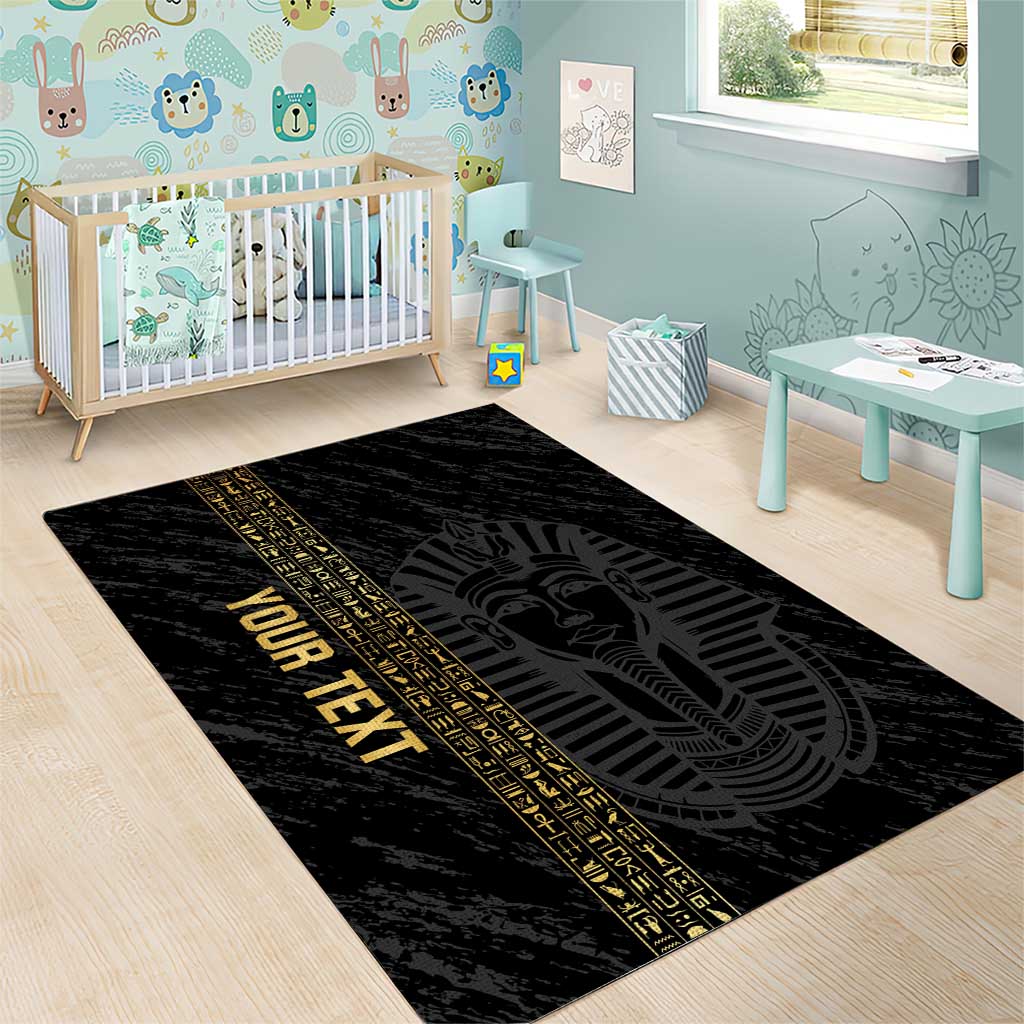 Afro Basketball Custom Egypt Area Rug Come On Pharaohs - African Pride