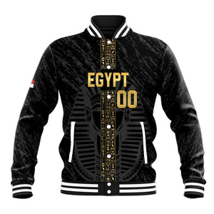 Afro Basketball Custom Egypt Baseball Jacket Come On Pharaohs - African Pride