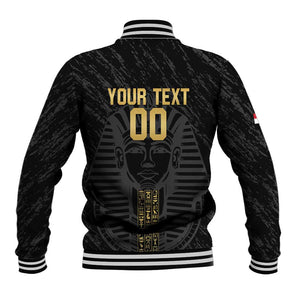 Afro Basketball Custom Egypt Baseball Jacket Come On Pharaohs - African Pride