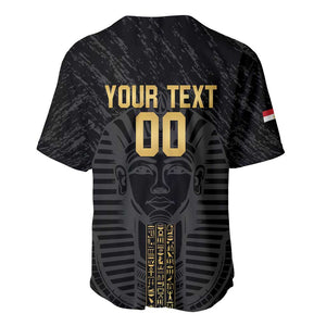 Afro Basketball Custom Egypt Baseball Jersey Come On Pharaohs - African Pride