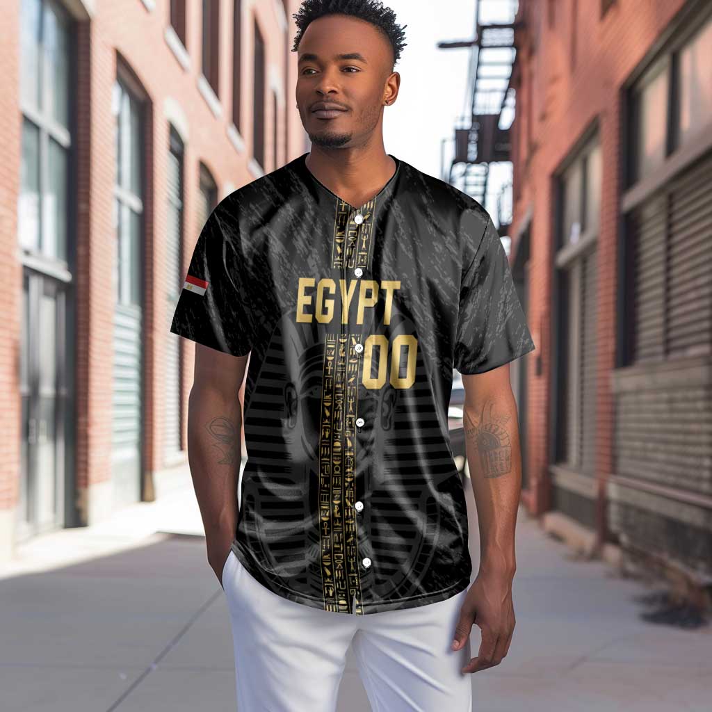 Afro Basketball Custom Egypt Baseball Jersey Come On Pharaohs - African Pride