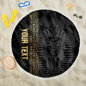 Afro Basketball Custom Egypt Beach Blanket Come On Pharaohs - African Pride