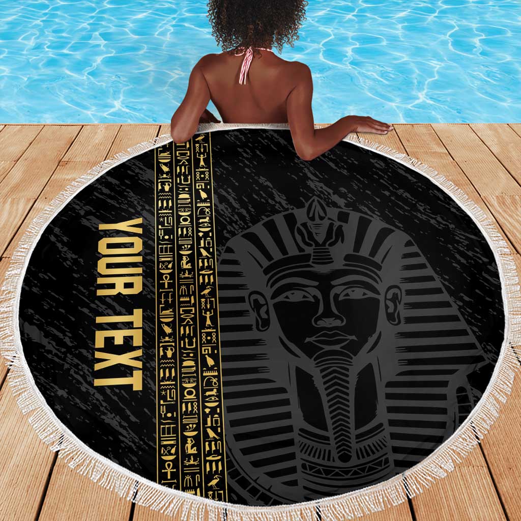 Afro Basketball Custom Egypt Beach Blanket Come On Pharaohs - African Pride