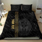 Afro Basketball Custom Egypt Bedding Set Come On Pharaohs - African Pride