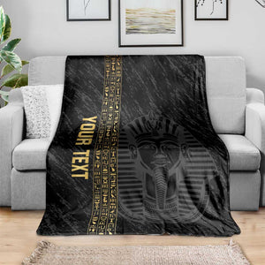 Afro Basketball Custom Egypt Blanket Come On Pharaohs - African Pride