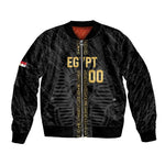 Afro Basketball Custom Egypt Bomber Jacket Come On Pharaohs - African Pride