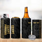 Afro Basketball Custom Egypt 4 in 1 Can Cooler Tumbler Come On Pharaohs - African Pride
