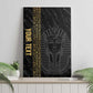 Afro Basketball Custom Egypt Canvas Wall Art Come On Pharaohs - African Pride
